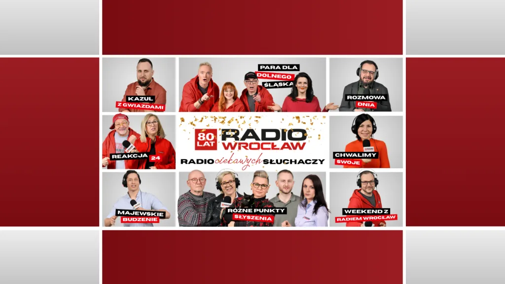 Obchody 80-lecia Radia Wrocław na Rynku w Legnicy