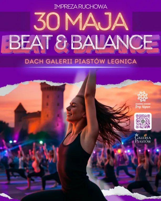 Maraton treningowy Beat&Balance na dachu Galerii Piastów