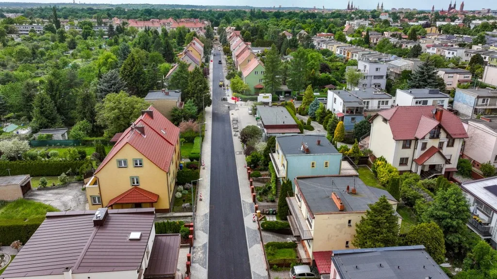 Remont ulicy Słonecznej w Legnicy