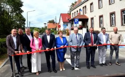 Zakończono przebudowę drogi w gminie Kunice