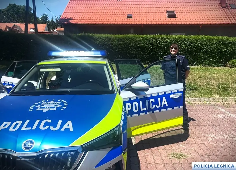 Policjantka z Legnicy zapobiegła ucieczce sprawcy kradzieży