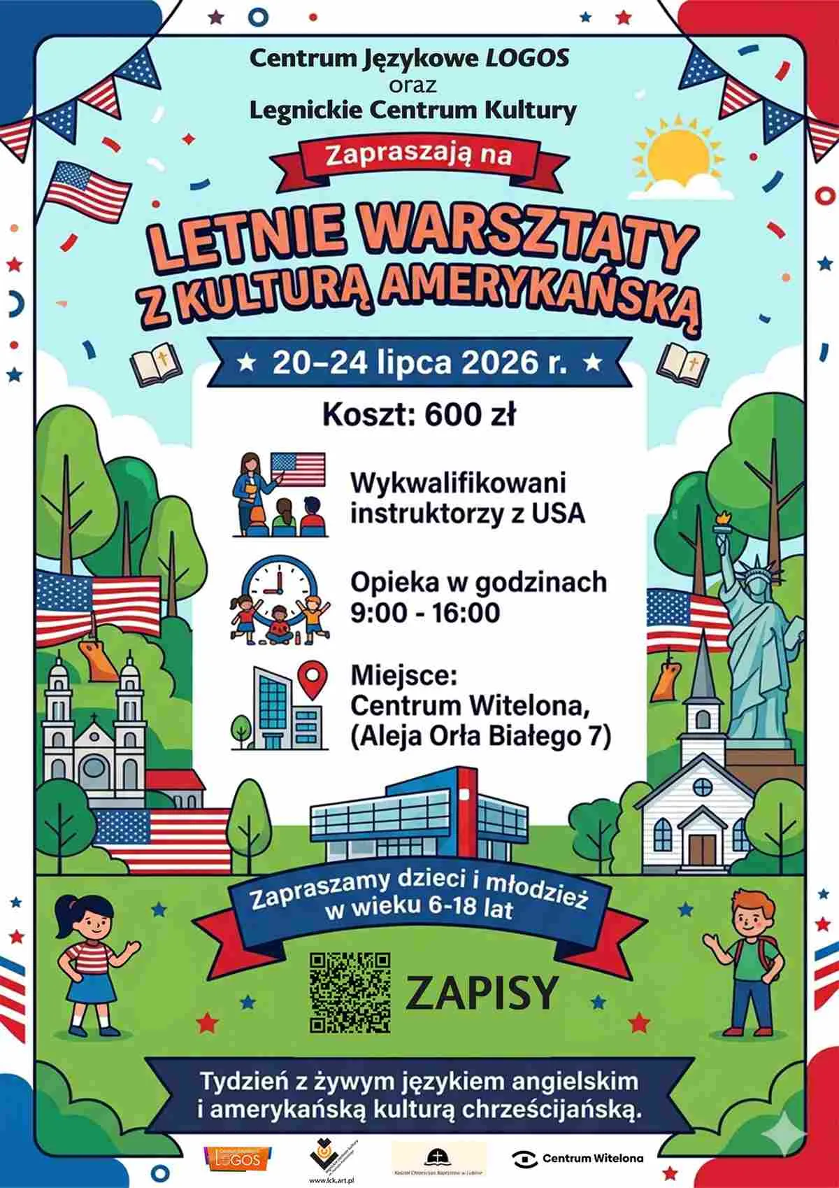 Letnie Warsztaty z Kulturą Amerykańską w Legnicy