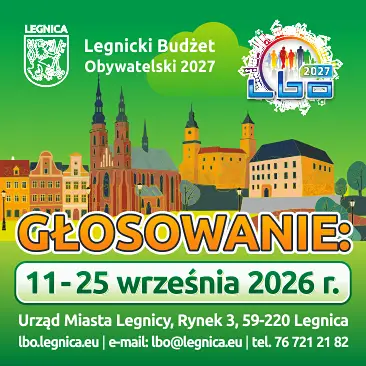 Rozpoczęło się głosowanie na Legnicki Budżet Obywatelski 2027