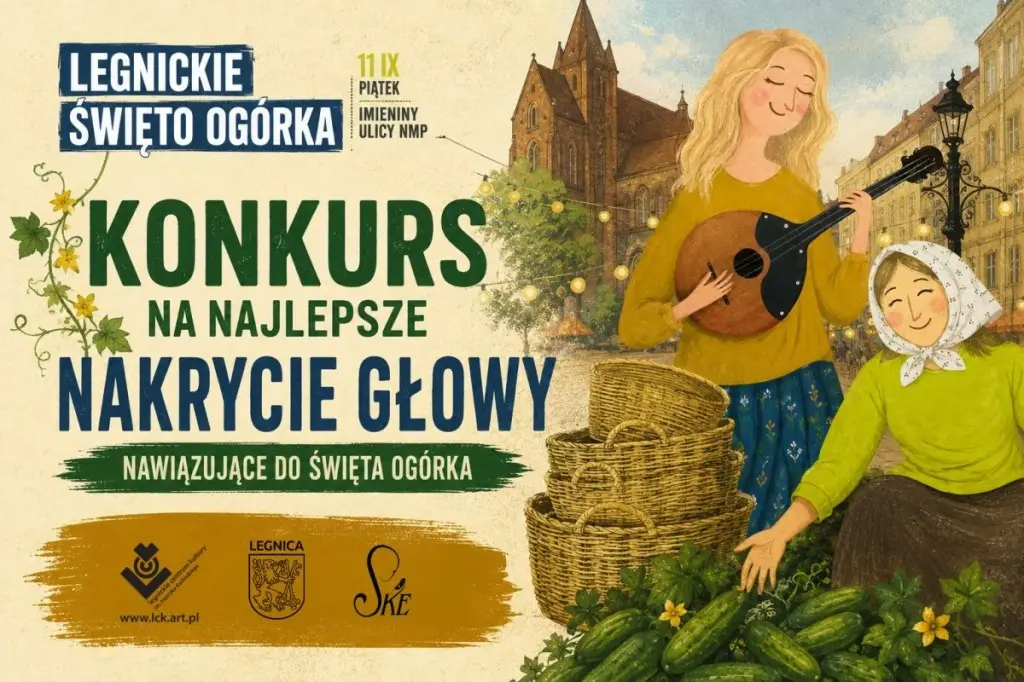 Konkurs na kreatywne nakrycie głowy w ramach Legnickiego Święta Ogórka
