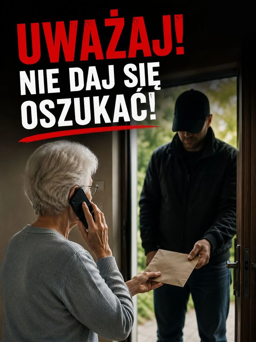 Ostrzeżenie przed oszustami podszywającymi się pod policjantów – seniorka straciła 12 tysięcy złotych