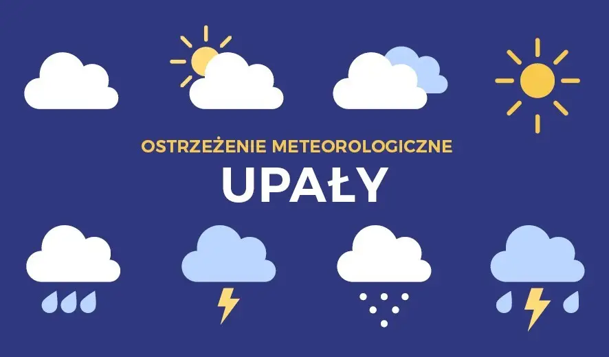 Ostrzeżenie meteorologiczne nr 62 – upał w Legnicy