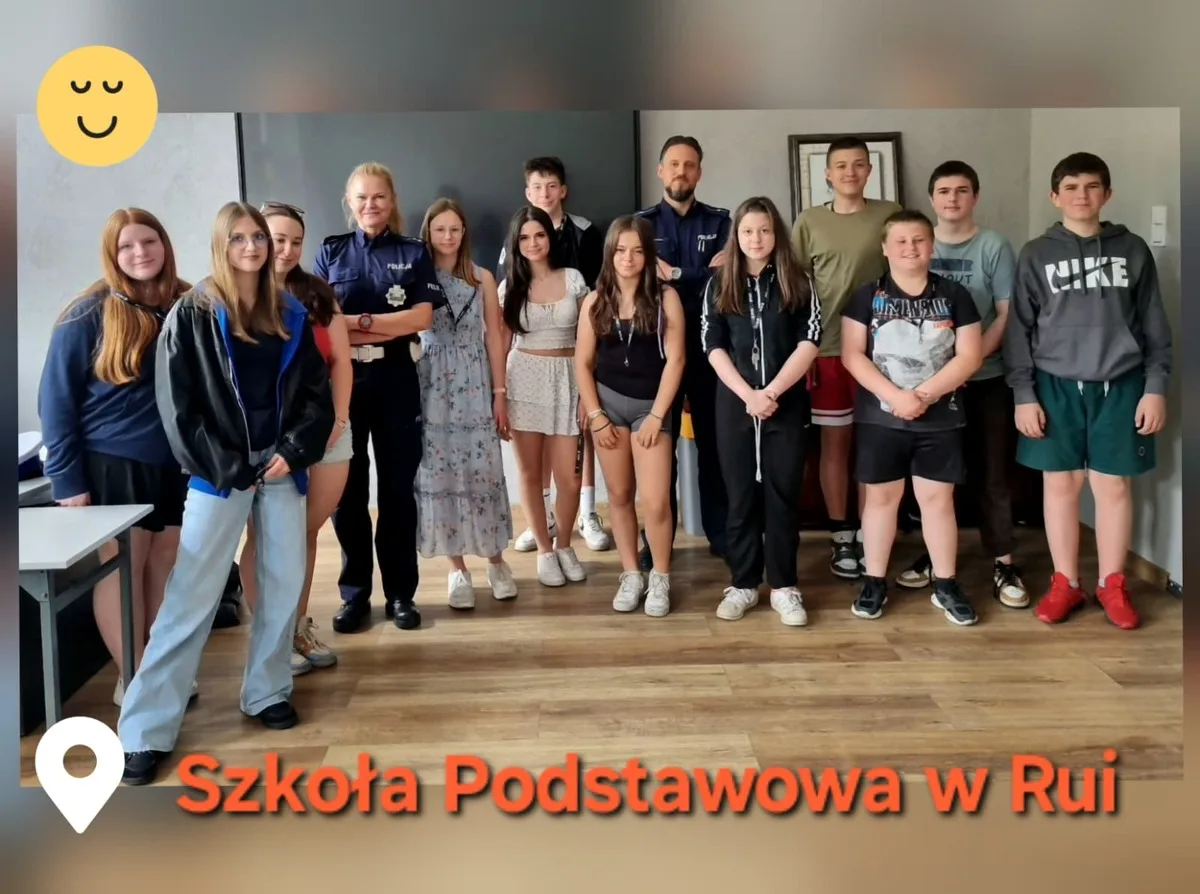 Edukacja o bezpieczeństwie na rowerze, hulajnodze i rolkach w Prochowicach i Rui