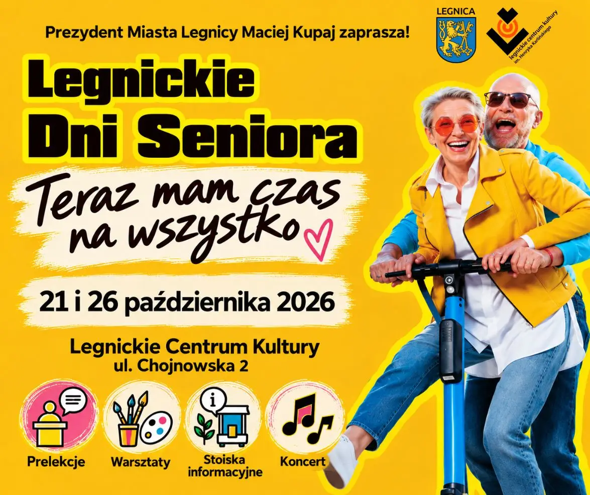 Legnickie Dni Seniora 2026 – Czas dla Seniorów