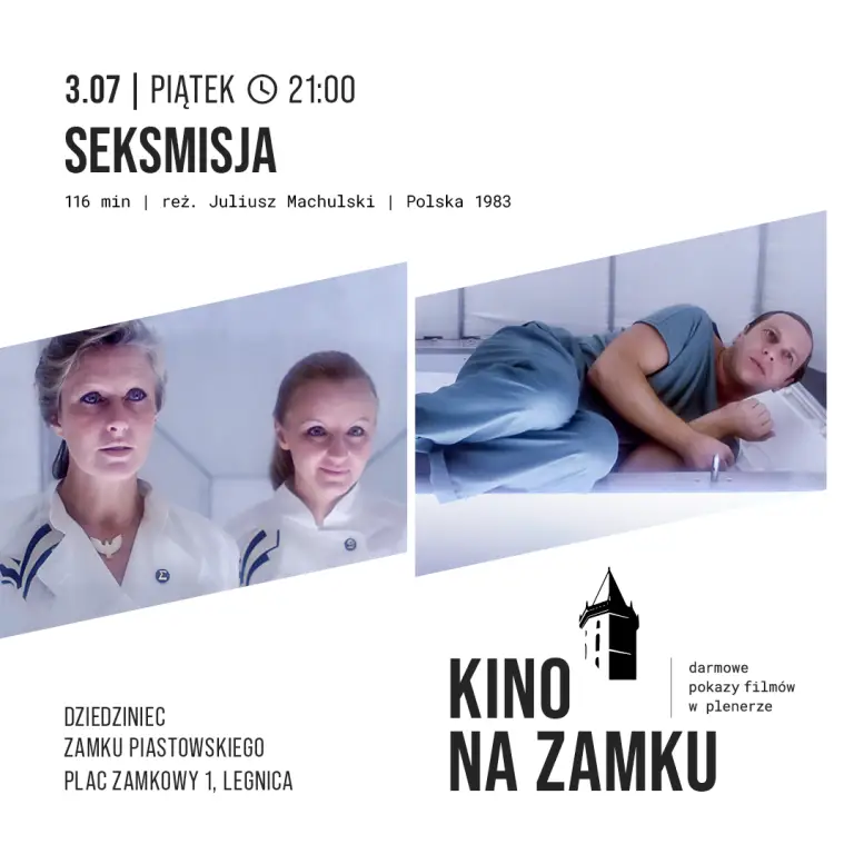 Kino na Zamku zainauguruje pokazem 'Seksmisji' 3 lipca