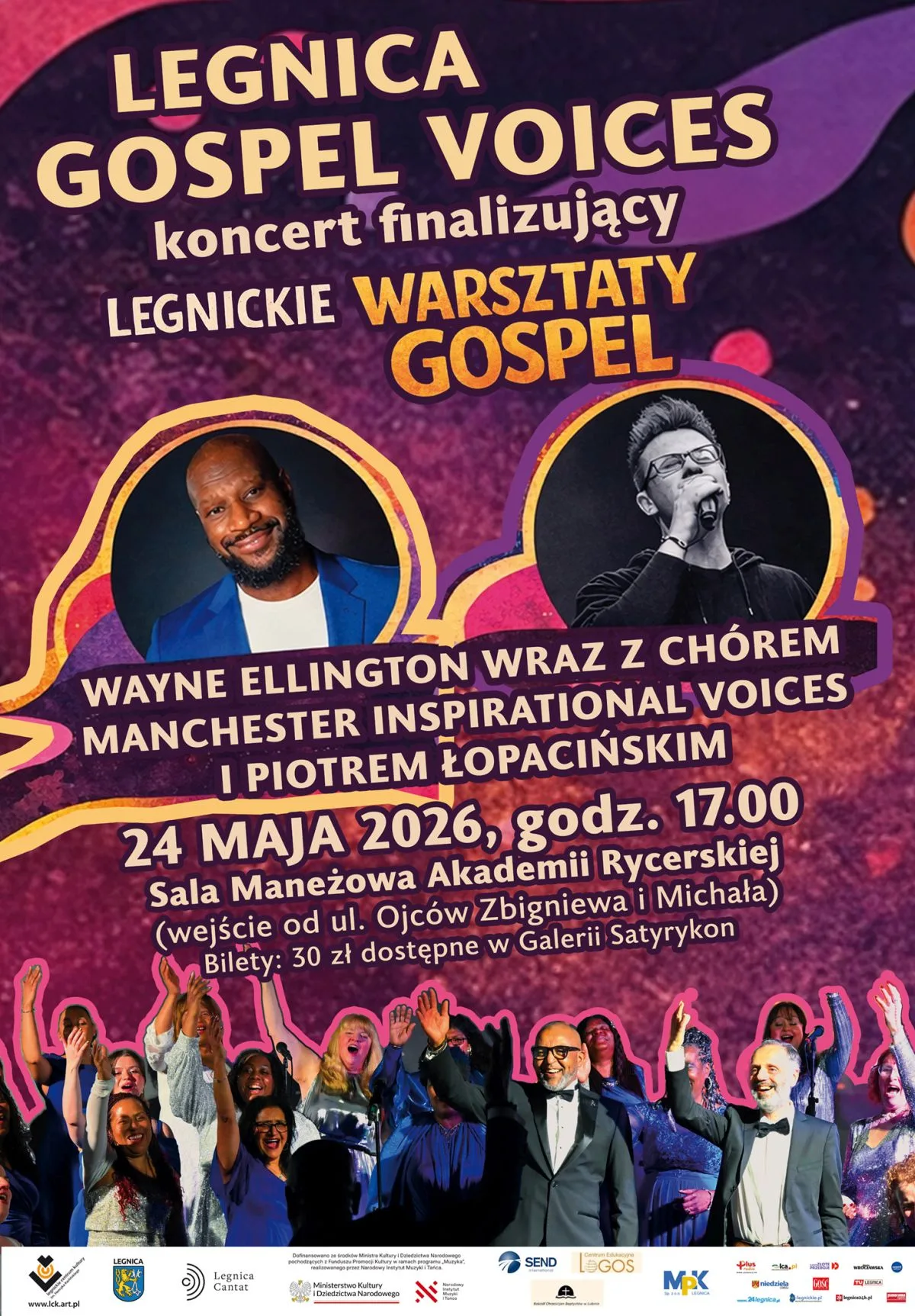 Finałowy koncert Legnica Gospel Voices w Legnicy