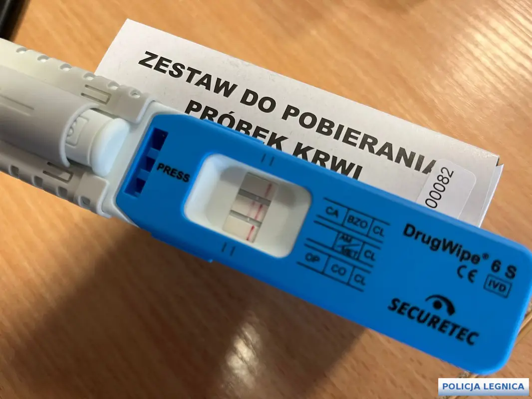 Akcja legnickiej policji 'Alkohol i Narkotyki'