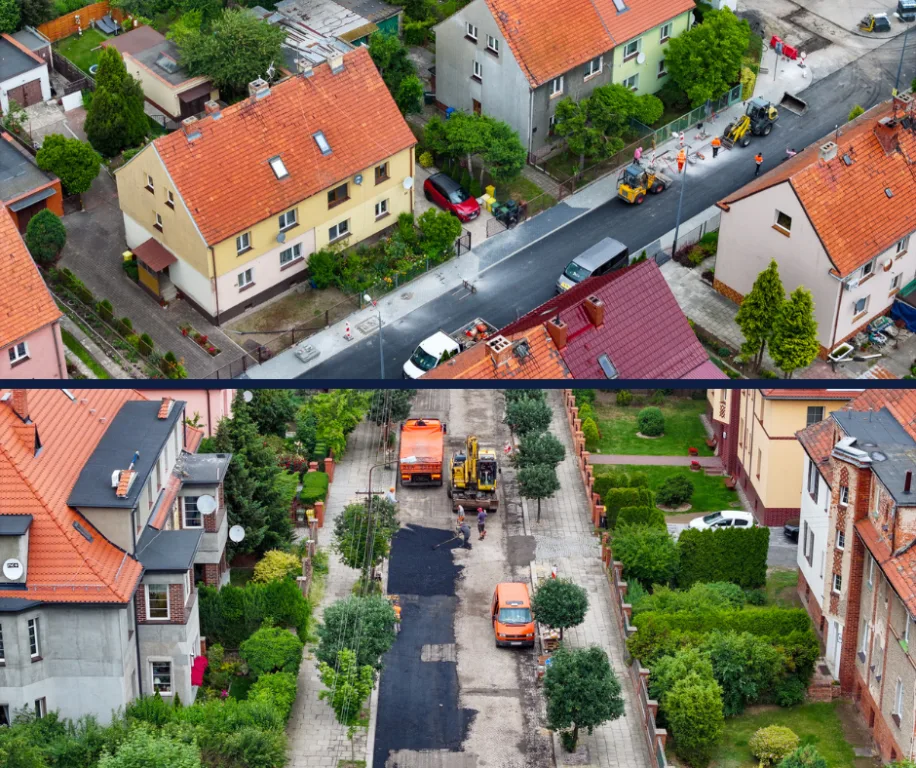 Postępy w Legnickim Programie Drogowym na ulicach Słonecznej i Pancernej