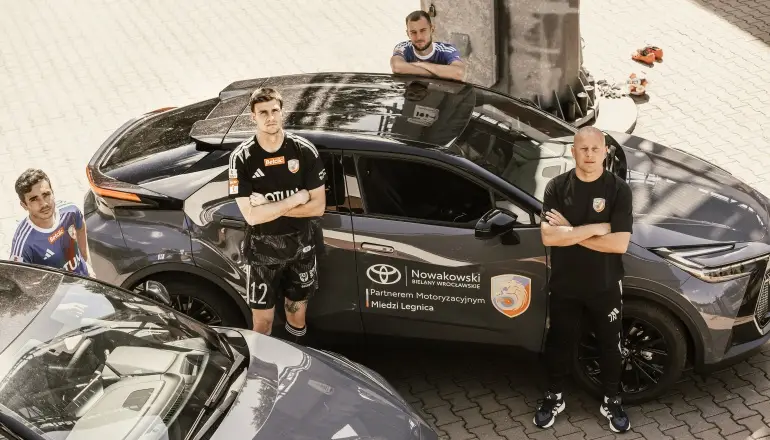 Toyota Nowakowski kontynuuje współpracę z Miedzią Legnica