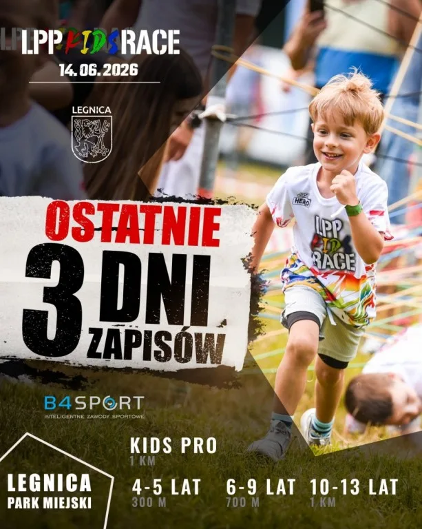 LPP KIDS RACE w Legnicy - ostatnia szansa na zapisy