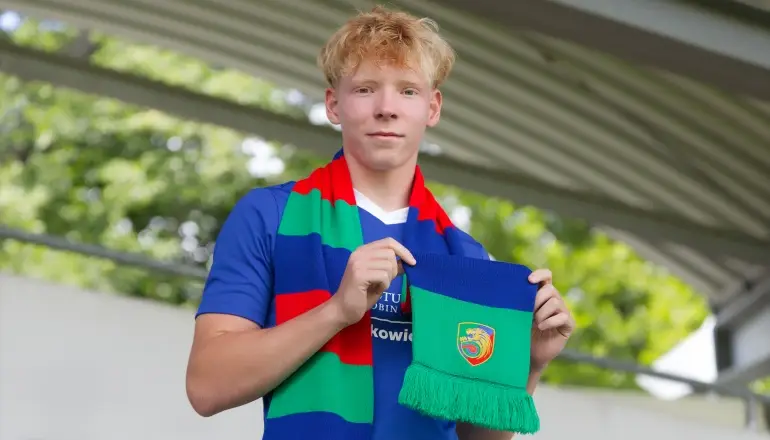 Jan Rodak dołącza do drużyny Miedzi U19