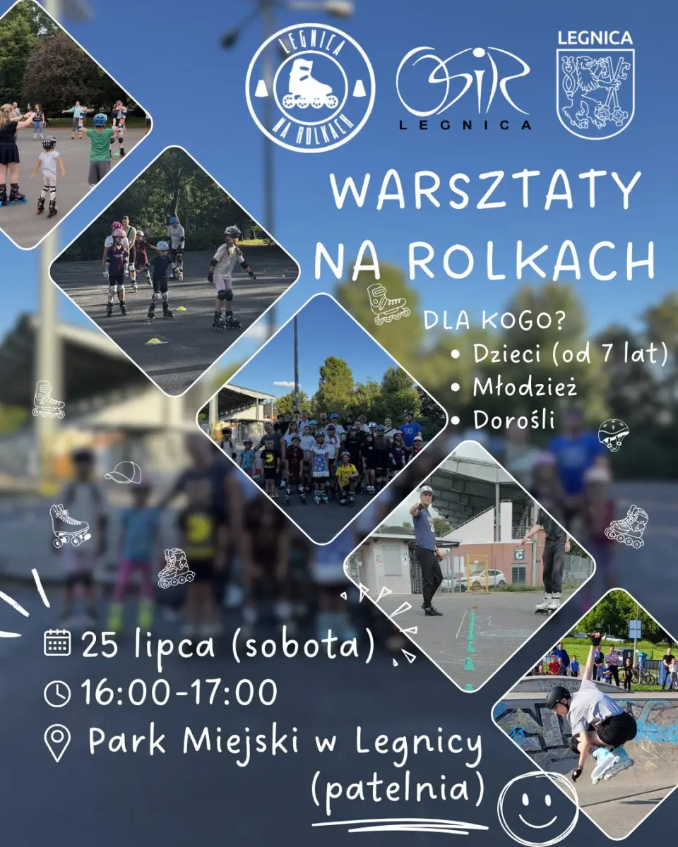 Bezpłatne warsztaty rolkarskie w Legnicy
