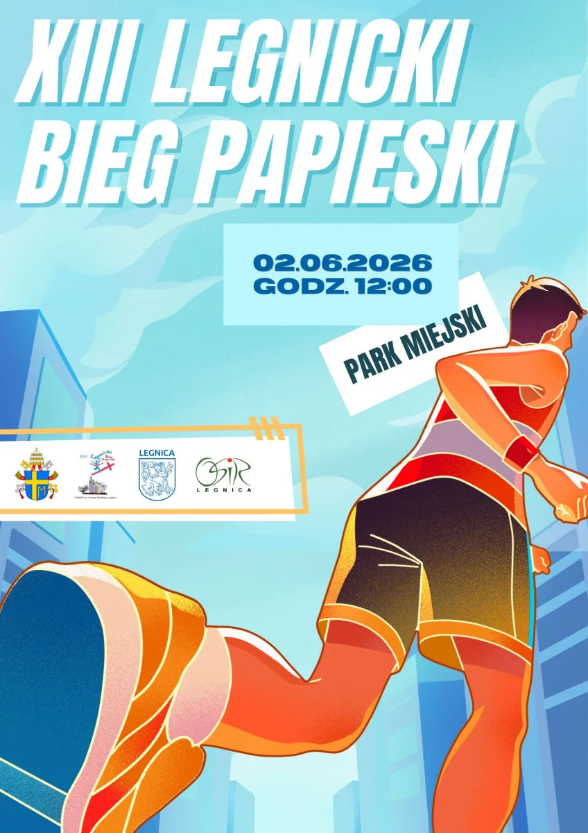Zbliża się XIII Legnicki Bieg Papieski