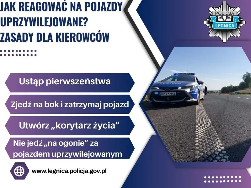 Jak postępować wobec pojazdów uprzywilejowanych? Zasady dla kierowców i pieszych