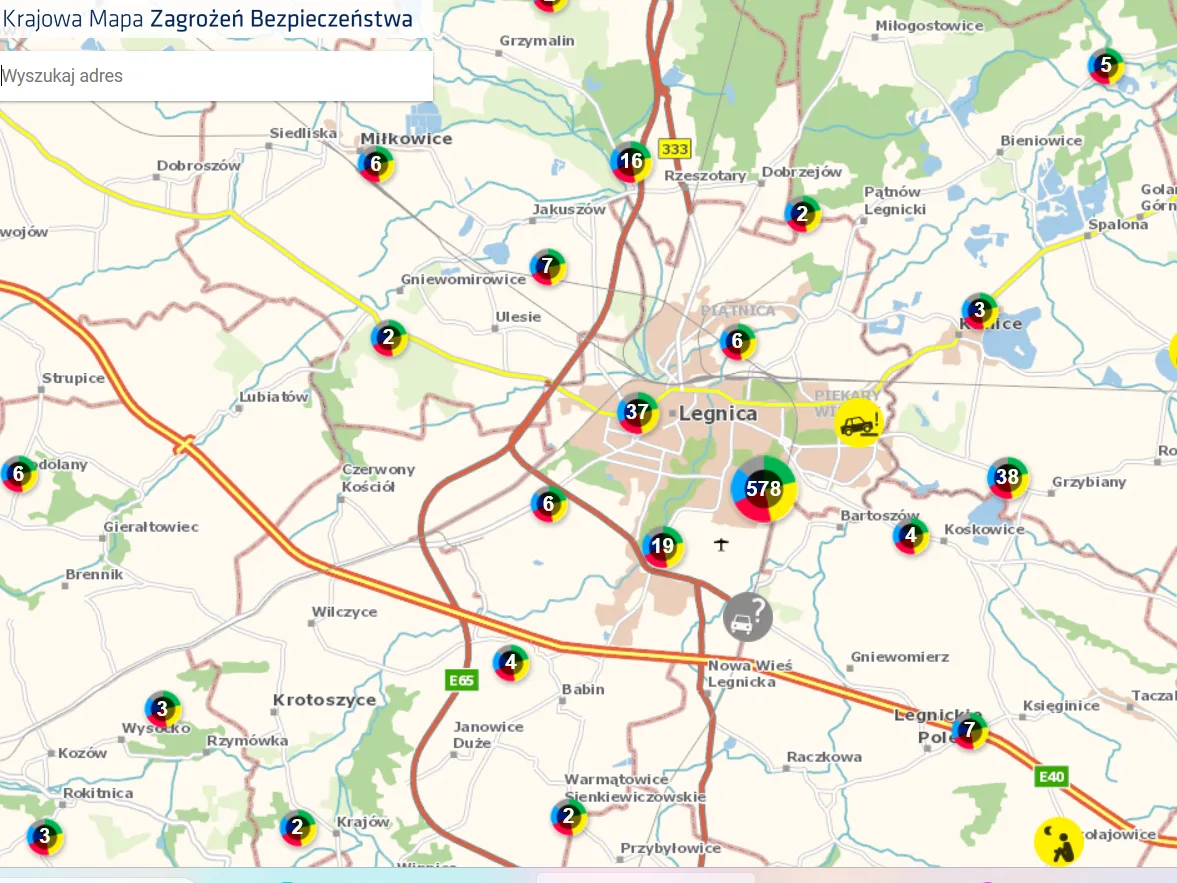 Analiza funkcjonowania Krajowej Mapy Zagrożeń Bezpieczeństwa w powiecie legnickim – MAJ 2026