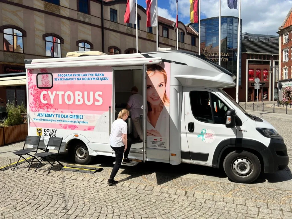 Bezpłatne badania cytologiczne w 'Cytobusie' - są jeszcze dostępne miejsca