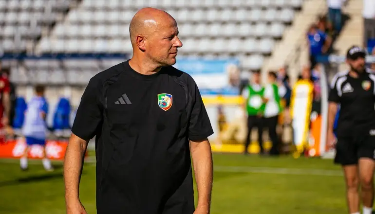 Wypowiedzi trenerów po meczu Miedź Legnica - Pogoń Grodzisk Mazowiecki