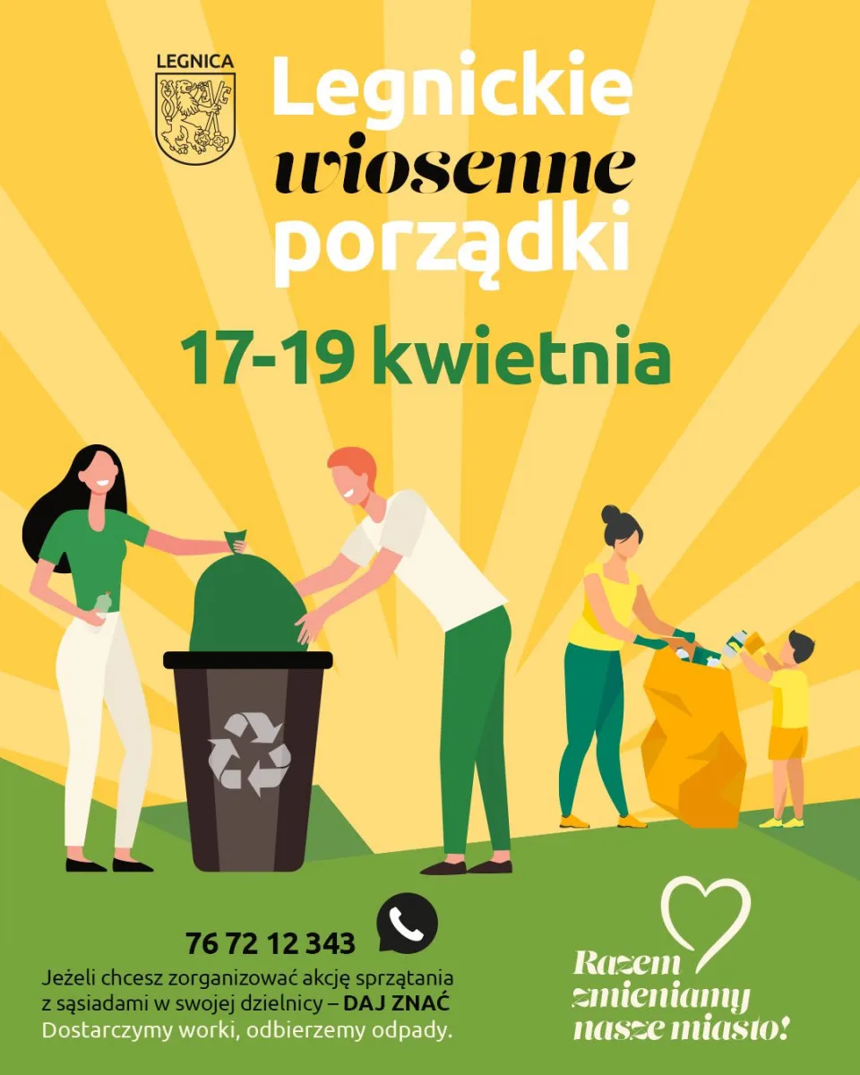 Wiosenne Sprzątanie w Lasku Złotoryjskim