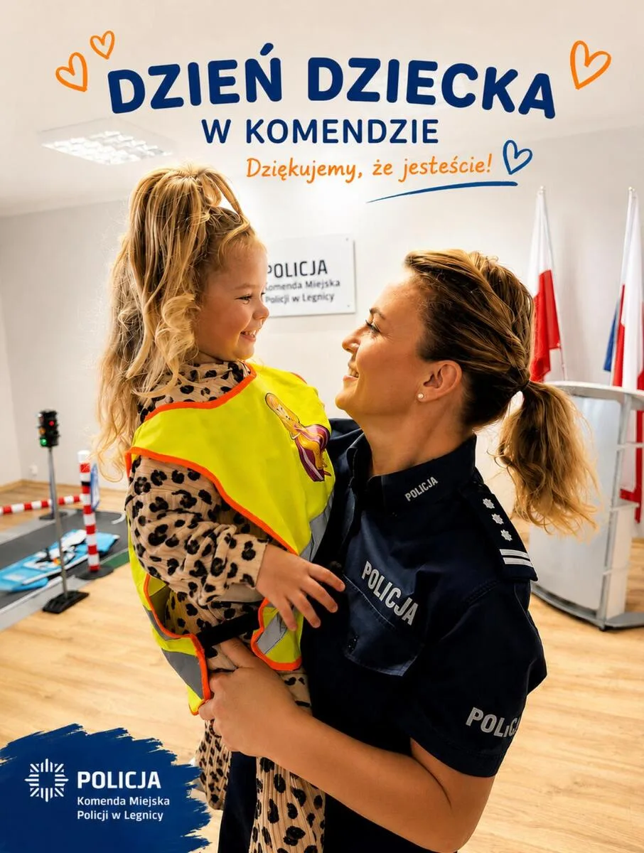 Dzień Dziecka w Komendzie: Dzieci policjantów odwiedziły swoich rodziców