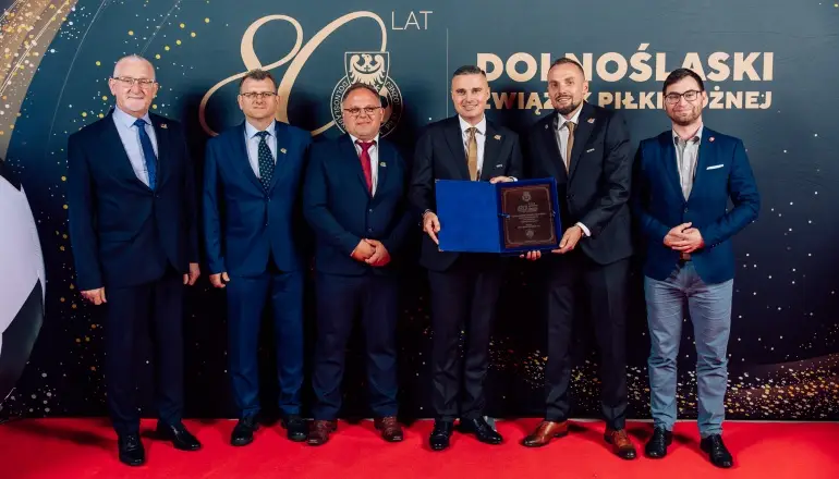 Miedź z gratulacjami dla Dolnośląskiego ZPN