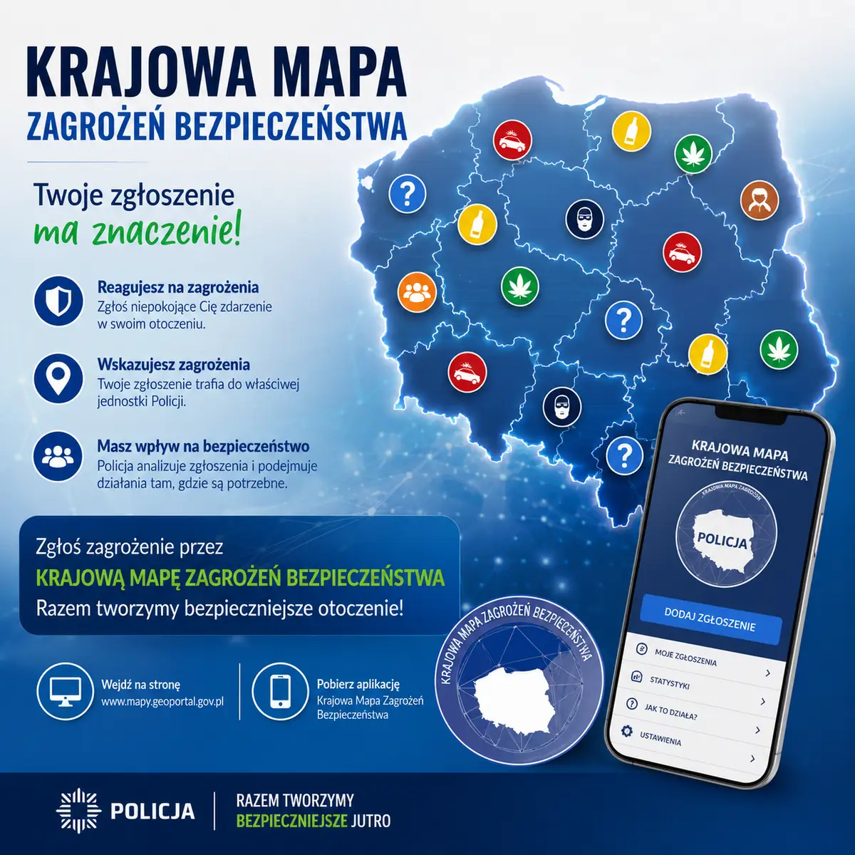 Podsumowanie funkcjonowania Krajowej Mapy Zagrożeń Bezpieczeństwa w powiecie legnickim – Czerwiec 2026