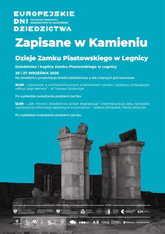 Europejskie Dni Dziedzictwa na Zamku Piastowskim 27 września