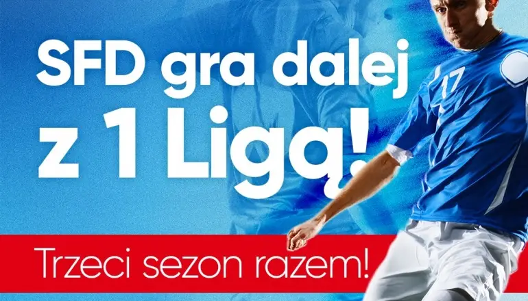 SFD kontynuuje współpracę z Betclic 1 Ligą na trzeci sezon