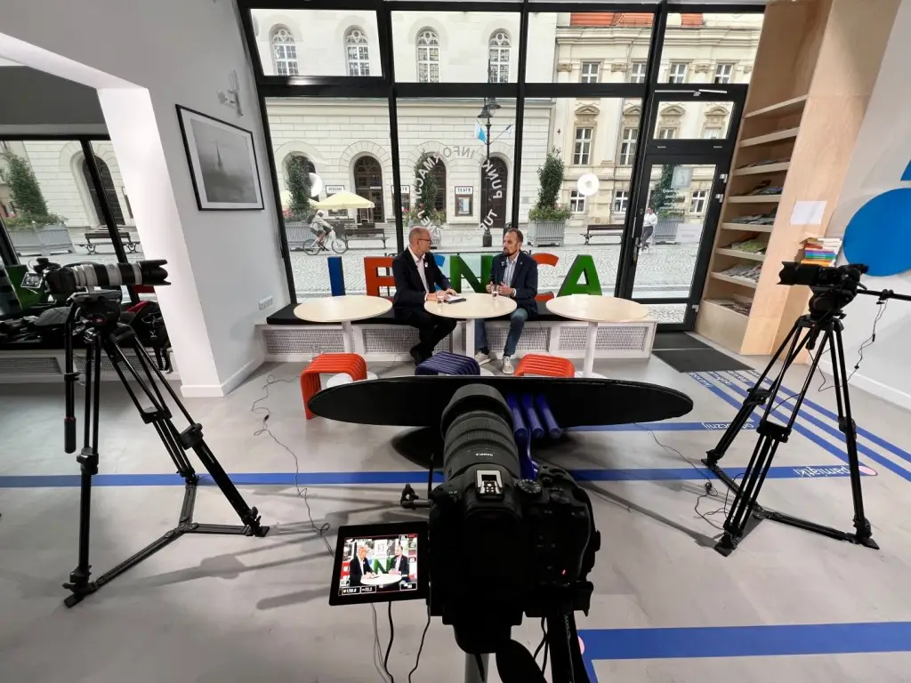 Premiera podcastu 'Legnica w Punkt!' z Tomaszem Brusiłą