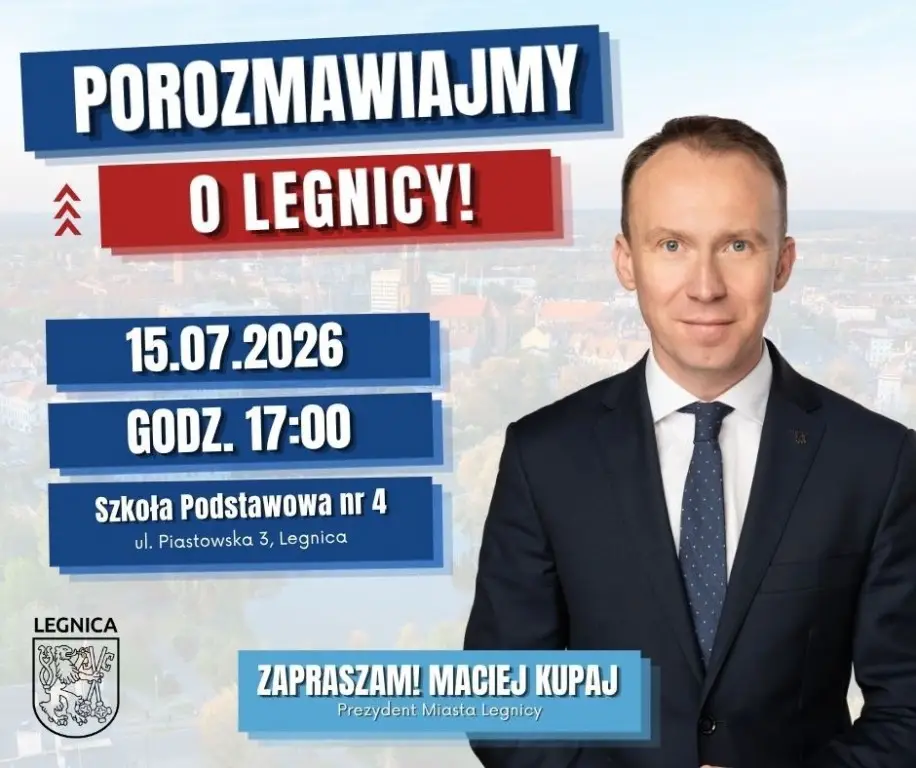 Spotkania z Prezydentem Legnicy - 'Porozmawiajmy o Legnicy!'