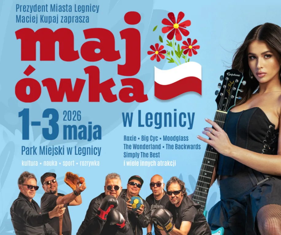 Muzyczna Majówka w Legnicy 2026