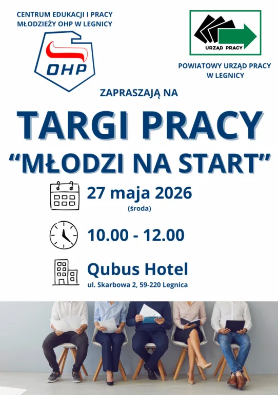 Targi Pracy „Młodzi na start” odbędą się 27 maja