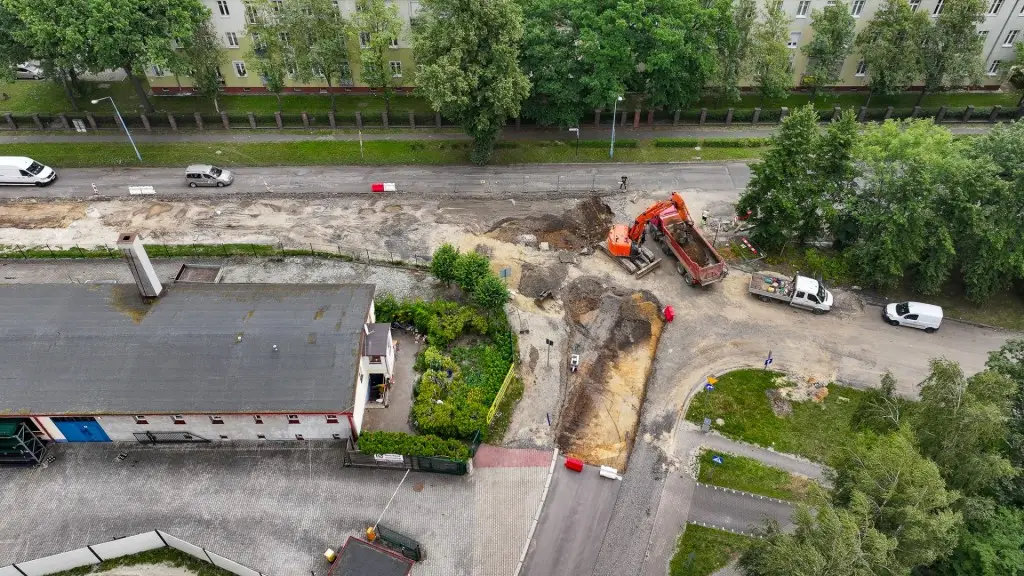 Postępy modernizacji ul. Poznańskiej
