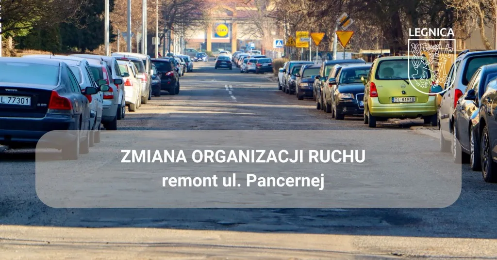 Rozpoczęcie remontu ul. Pancernej - zmiany w organizacji ruchu od 25 maja