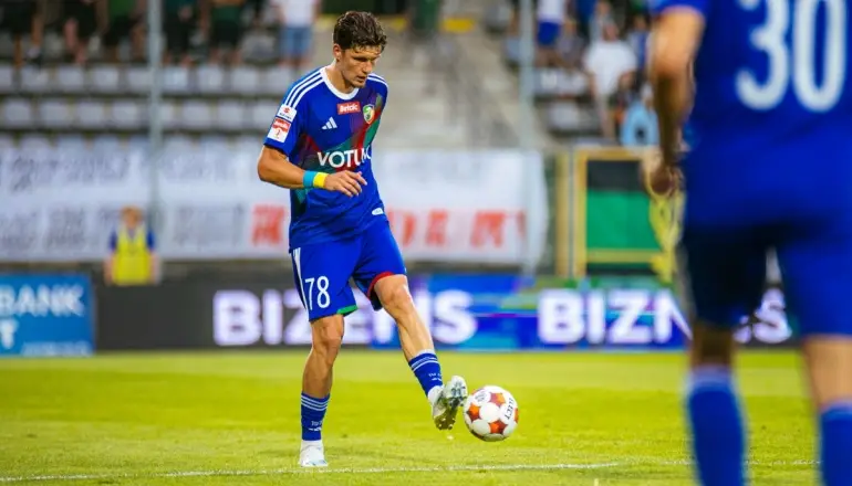 Myroslav Mazur przed meczem z Chrobrym Głogów