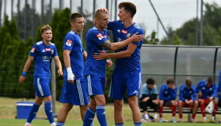 Skład drużyny Miedź na sparing z Piastem Gliwice