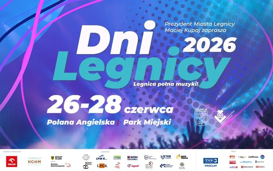 Dni Legnicy 2026 - Pełny program wydarzeń muzycznych