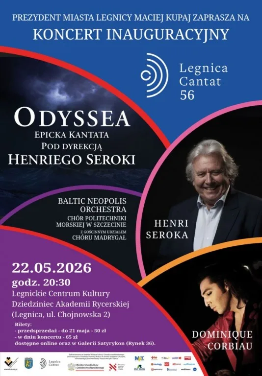 Inauguracja 56. Festiwalu Chóralnego Legnica Cantat z kantatą 'Odyssea'