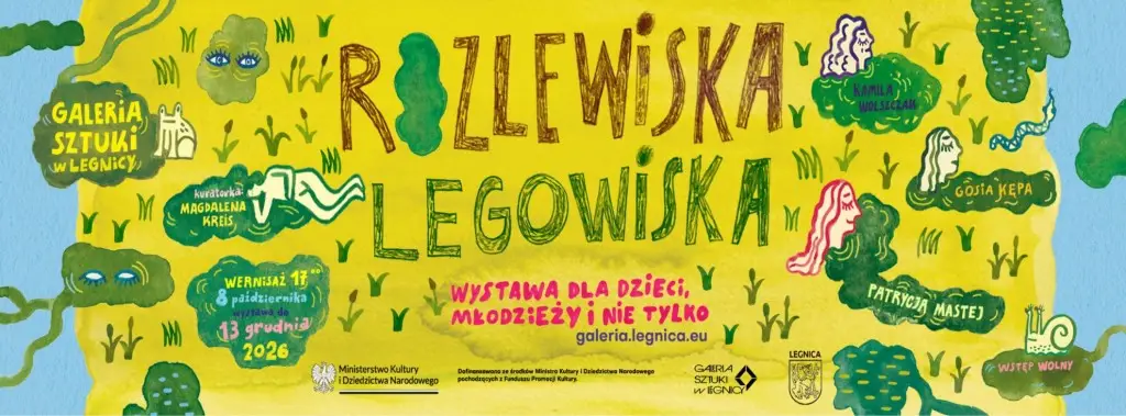 Wystawa „Rozlewiska, legowiska” w Galerii Sztuki w Legnicy