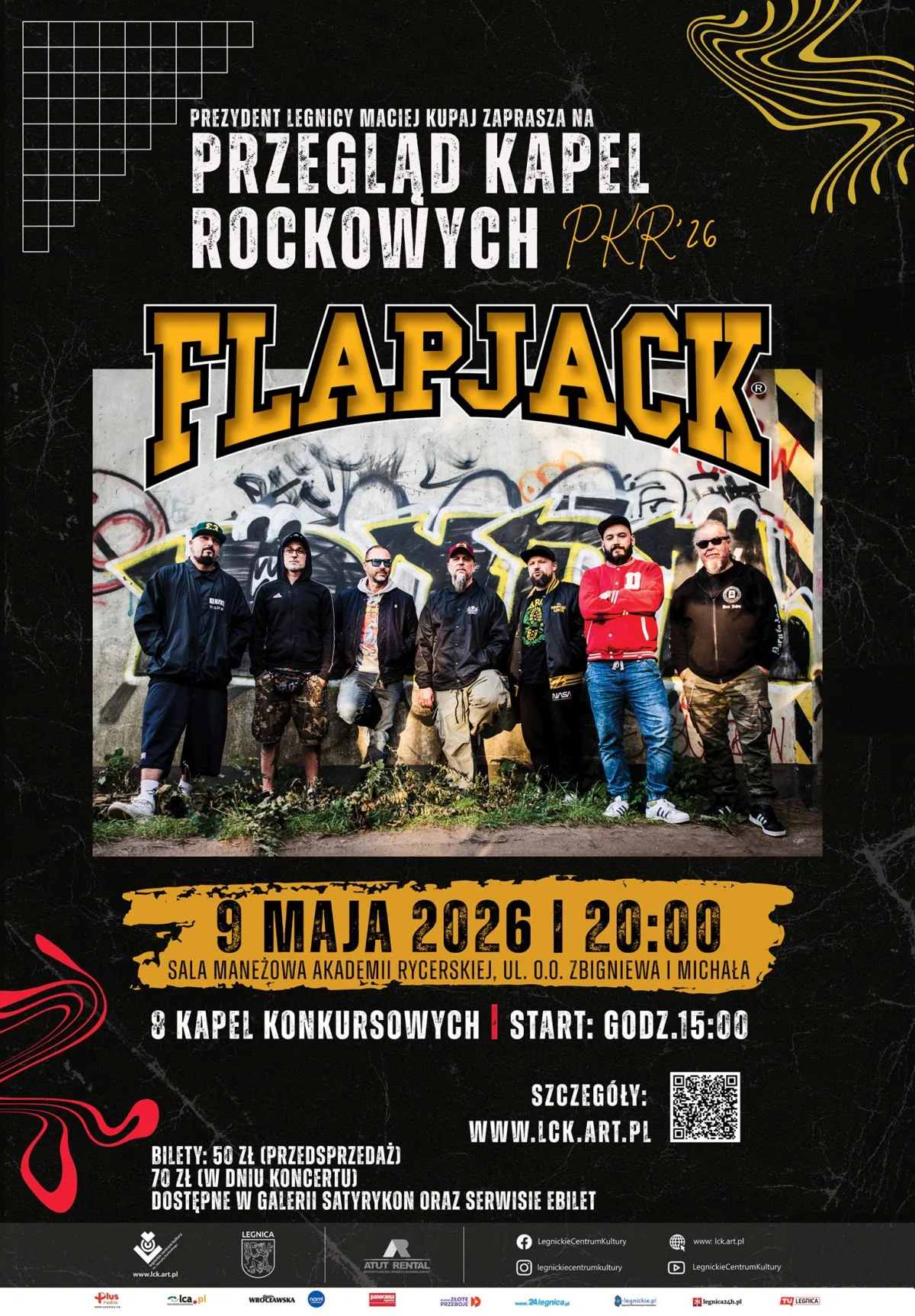Przegląd Kapel Rockowych '26 – Flapjack oraz zespoły konkursowe