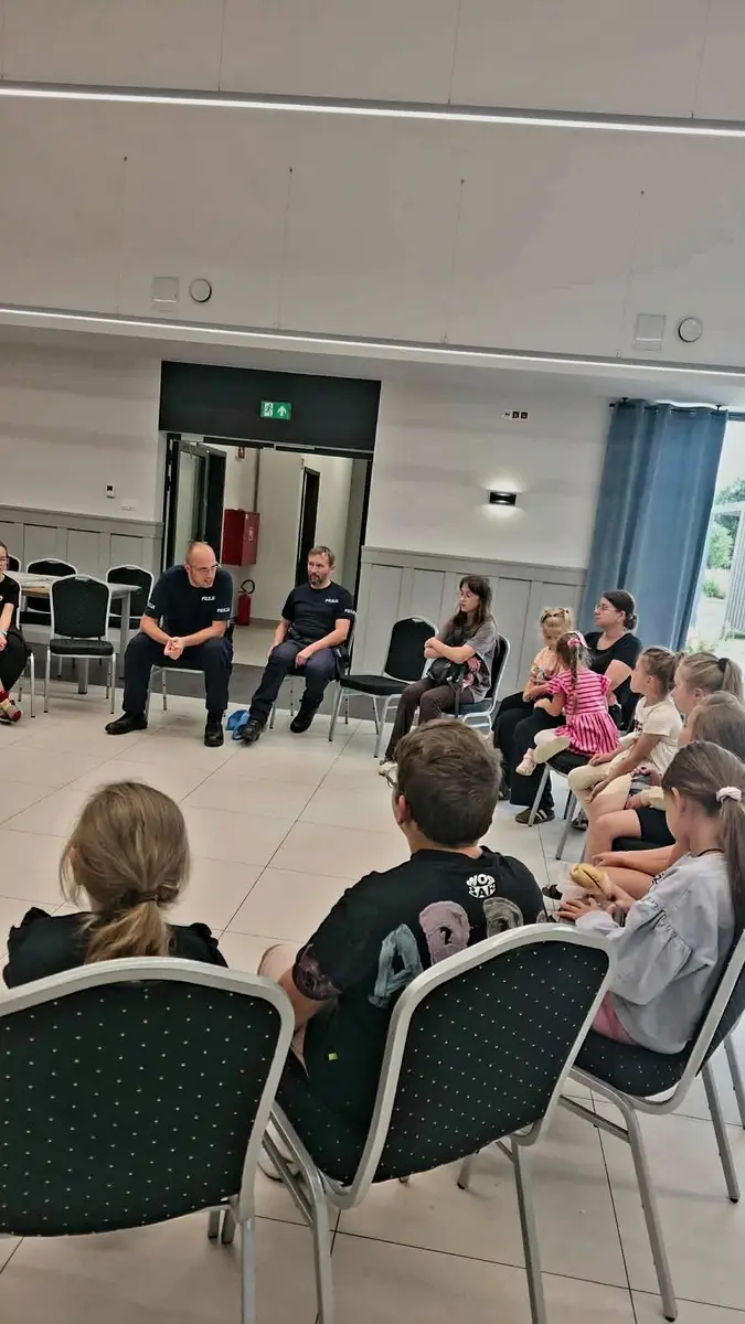 Warsztaty o bezpieczeństwie dla dzieci w Kwiatkowicach