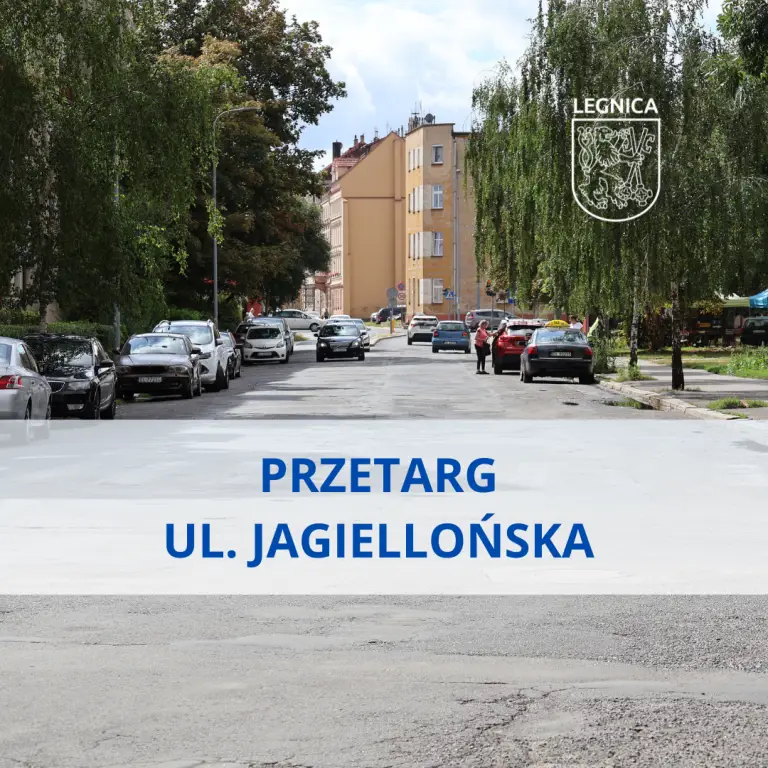 Rusza przetarg na remont ul. Jagiellońskiej w Legnicy