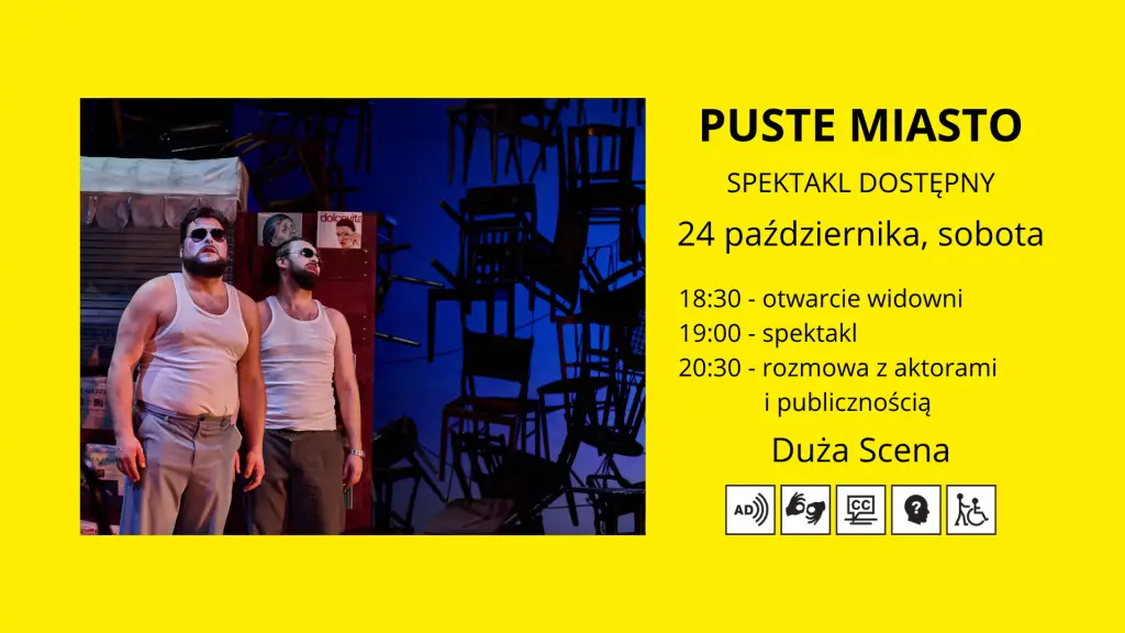 Październikowe spektakle w Teatrze Modrzejewskiej