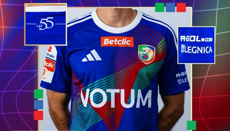 NowaKoszulka Miedzi Legnica na Sezon 2026/2027