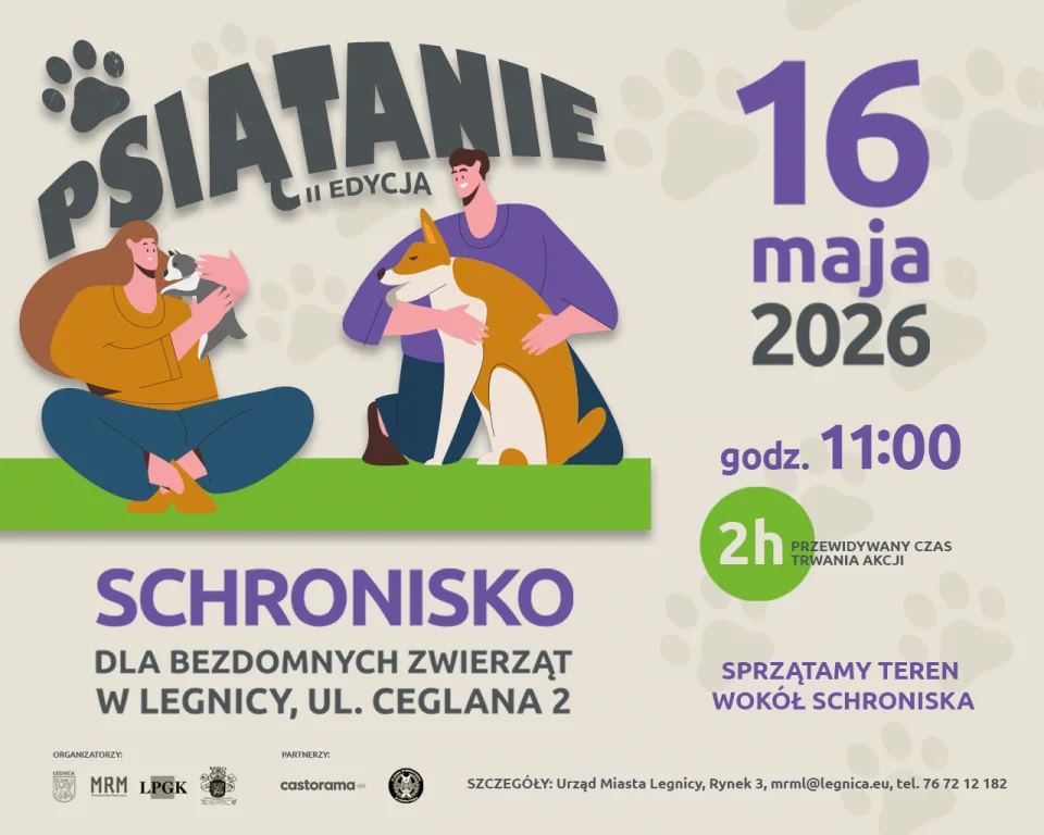 Inicjatywa 'Psiątanie' w Legnicy – MRM angażuje się w pomoc dla zwierząt