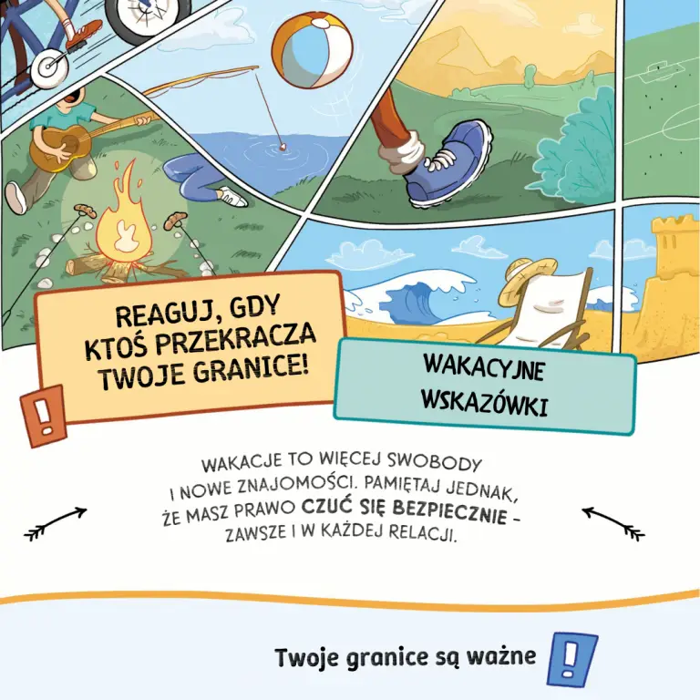 Edukacja w zakresie bezpieczeństwa dzieci podczas wakacji