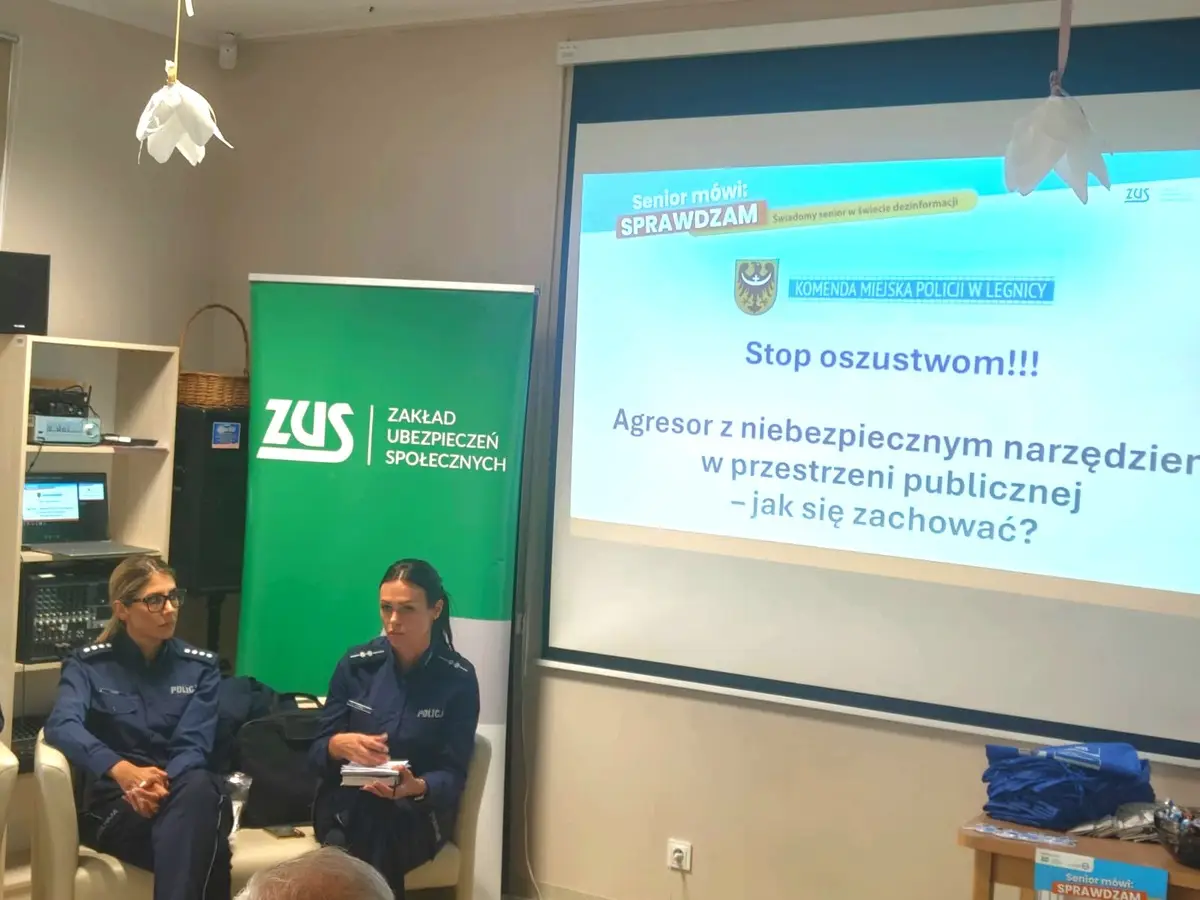 Spotkanie o bezpieczeństwie seniorów w Legnicy
